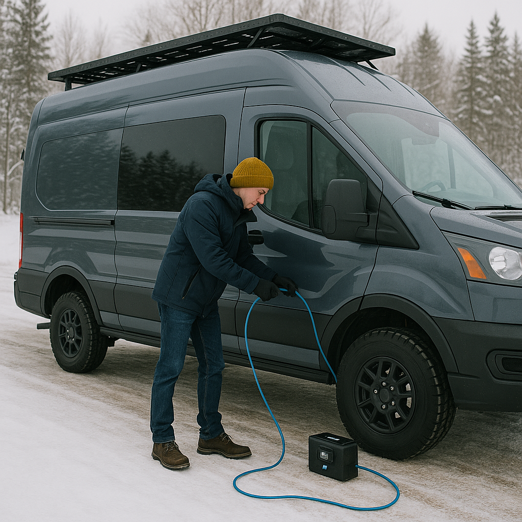 Essential Midwest Winter Upgrades for Your Van