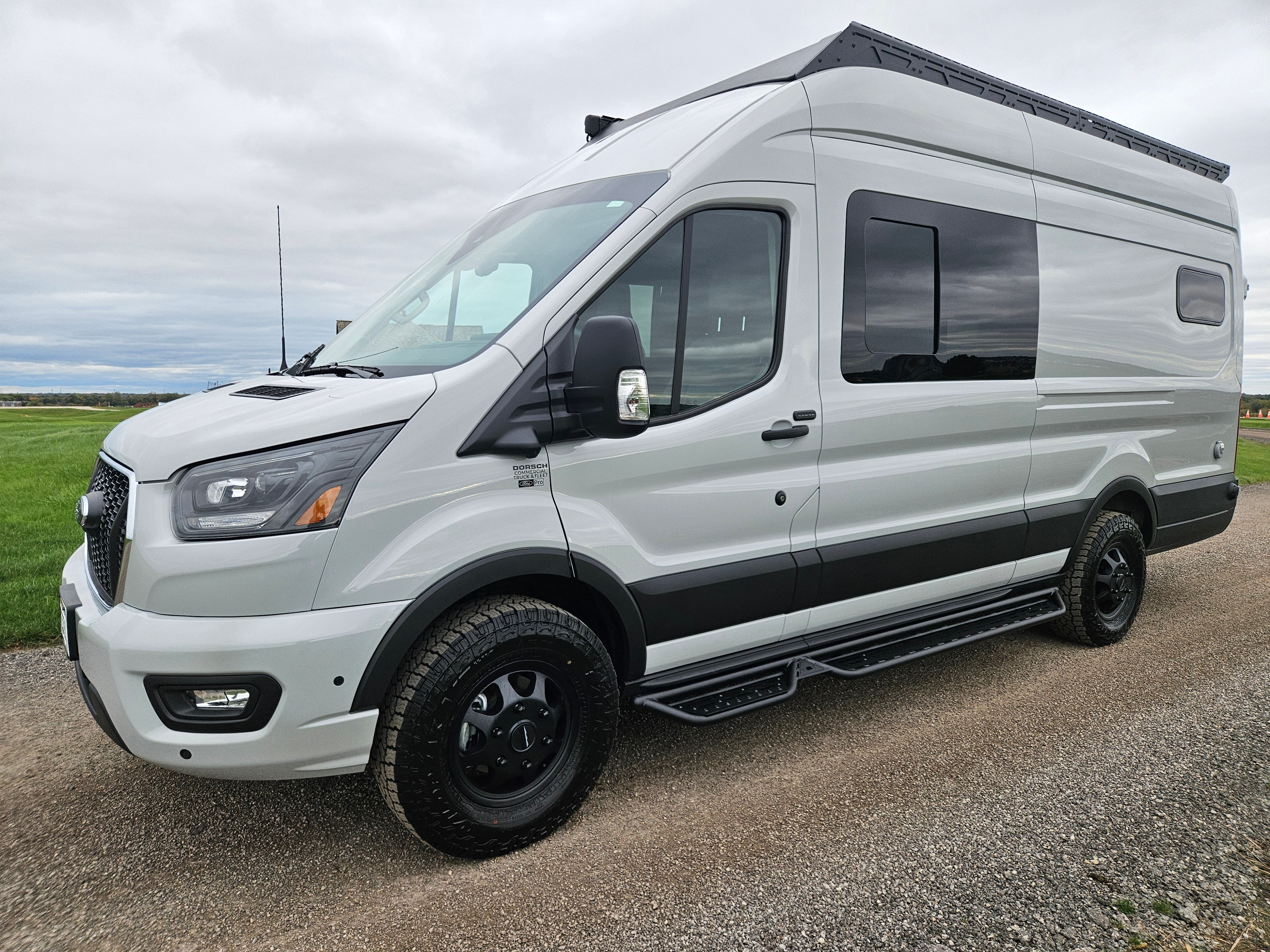 Rover Vans Side Steps for Ford Transit