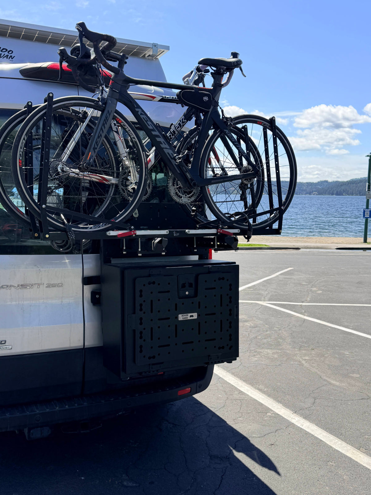 Rover Vans FIT Double Bike Prongs | Rear Door Bike Rack Mounts
