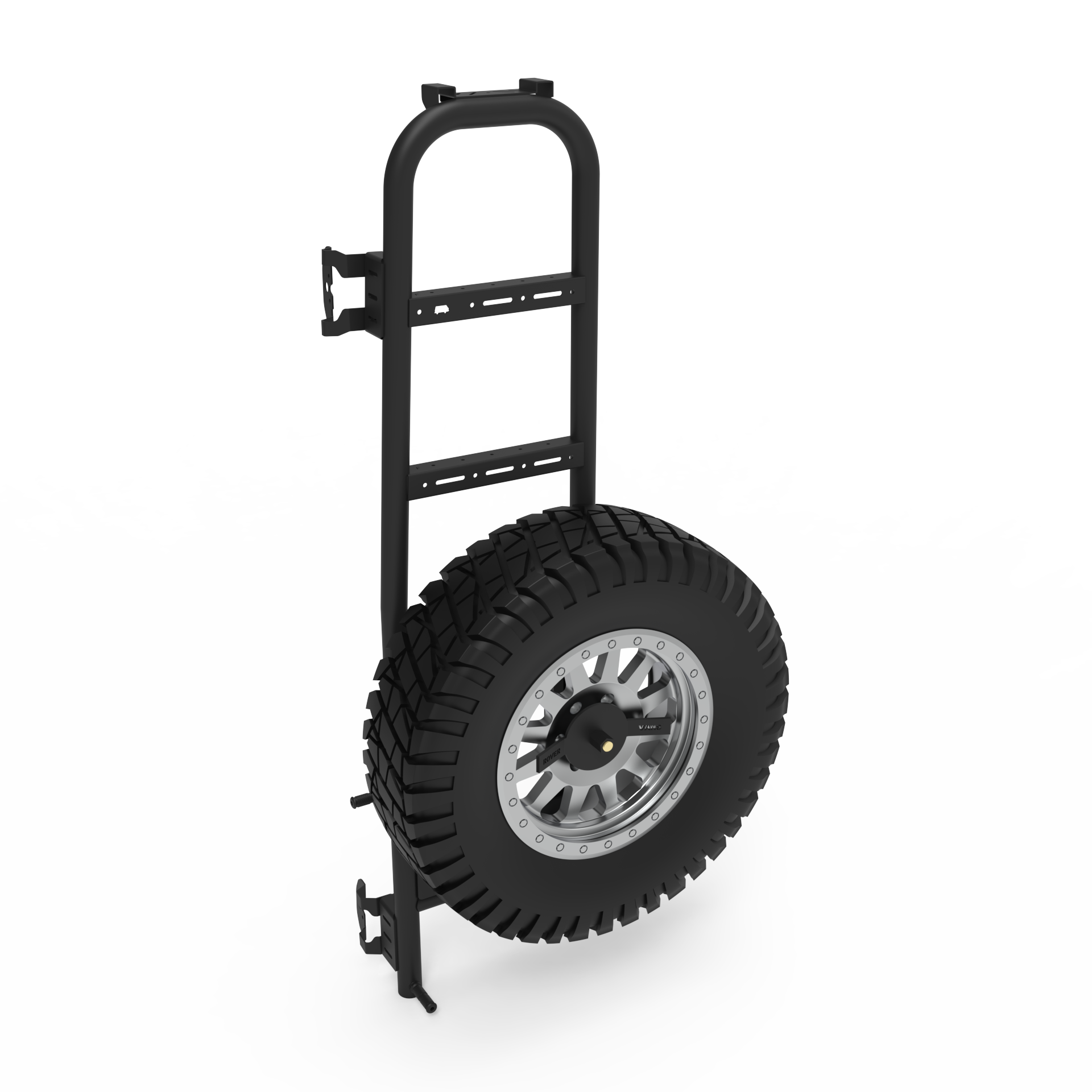 Rover Vans Tire Carrier & Ladder Combo for Ford Transit