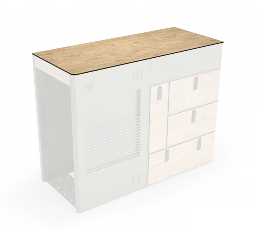 Countertop for Moon Kitchen Solid Model 2