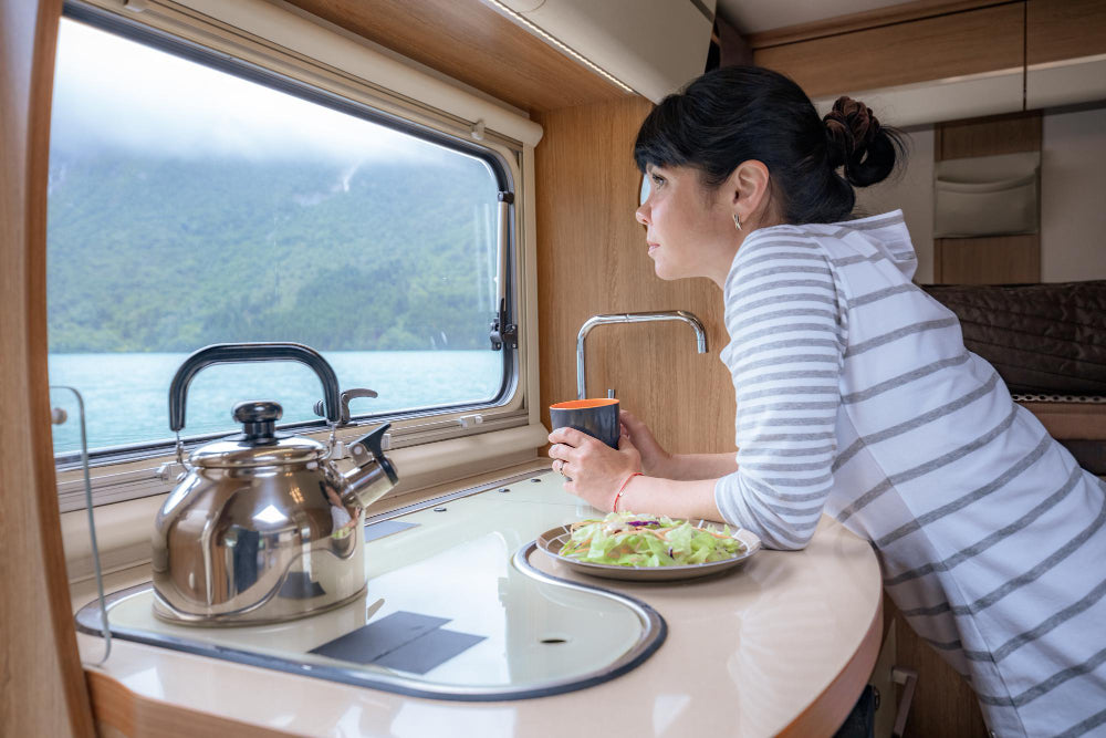 Campervan kitchen