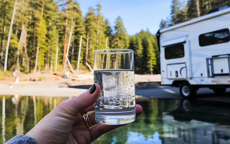 Glass of water