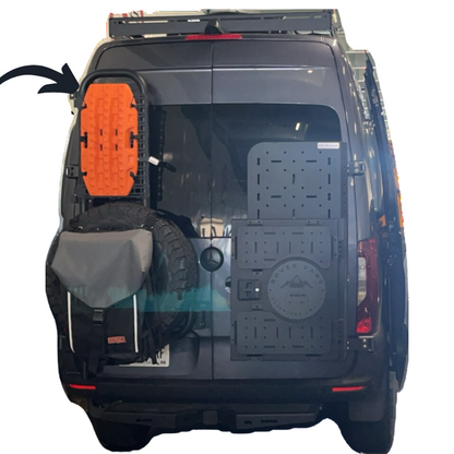 Mercedes Sprinter Molle Panel for Tire Ladder Carriers