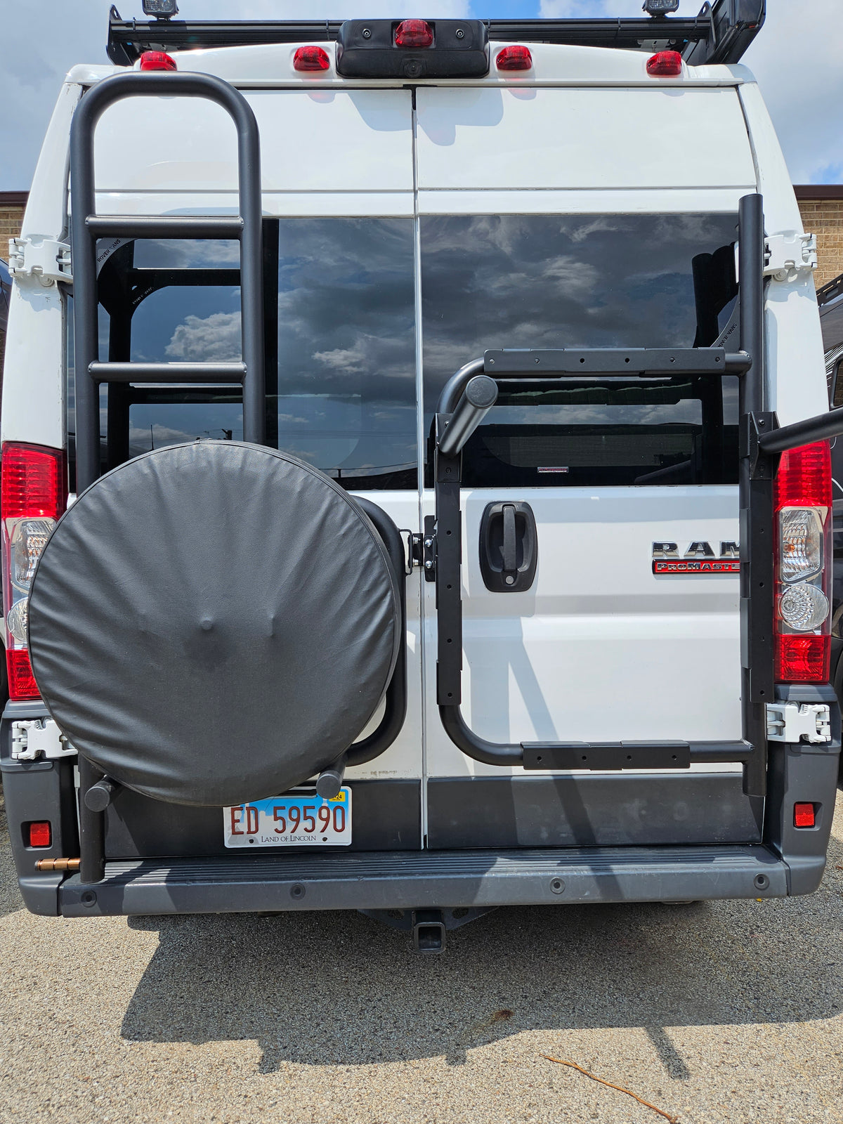 Ram Promaster Side Rack Ram Promaster Accessory Rack Passenger Side – Rover Vans