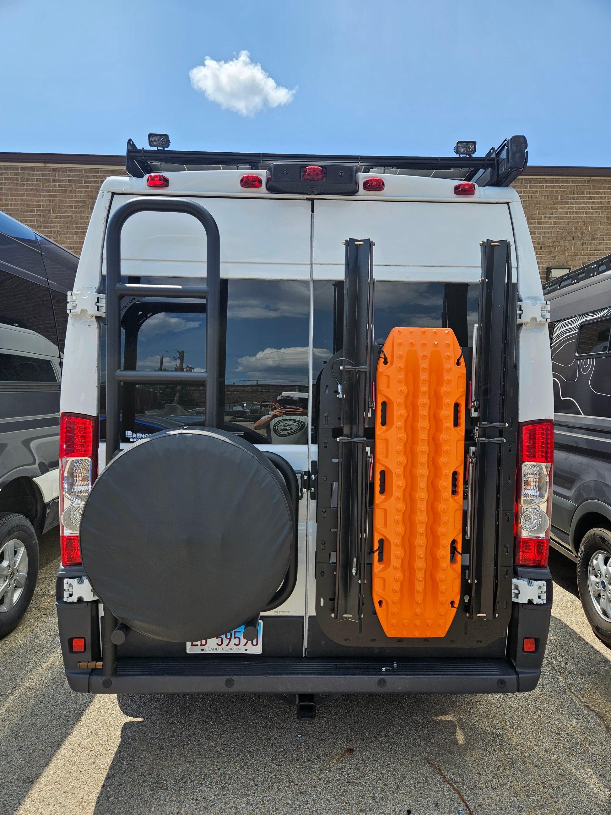 Ram Promaster Passenger Side Accessory Rack – Rover Vans