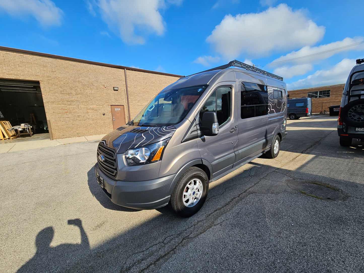 New! - Rover Vans Roof Rack for Ford Transit 148 High roof