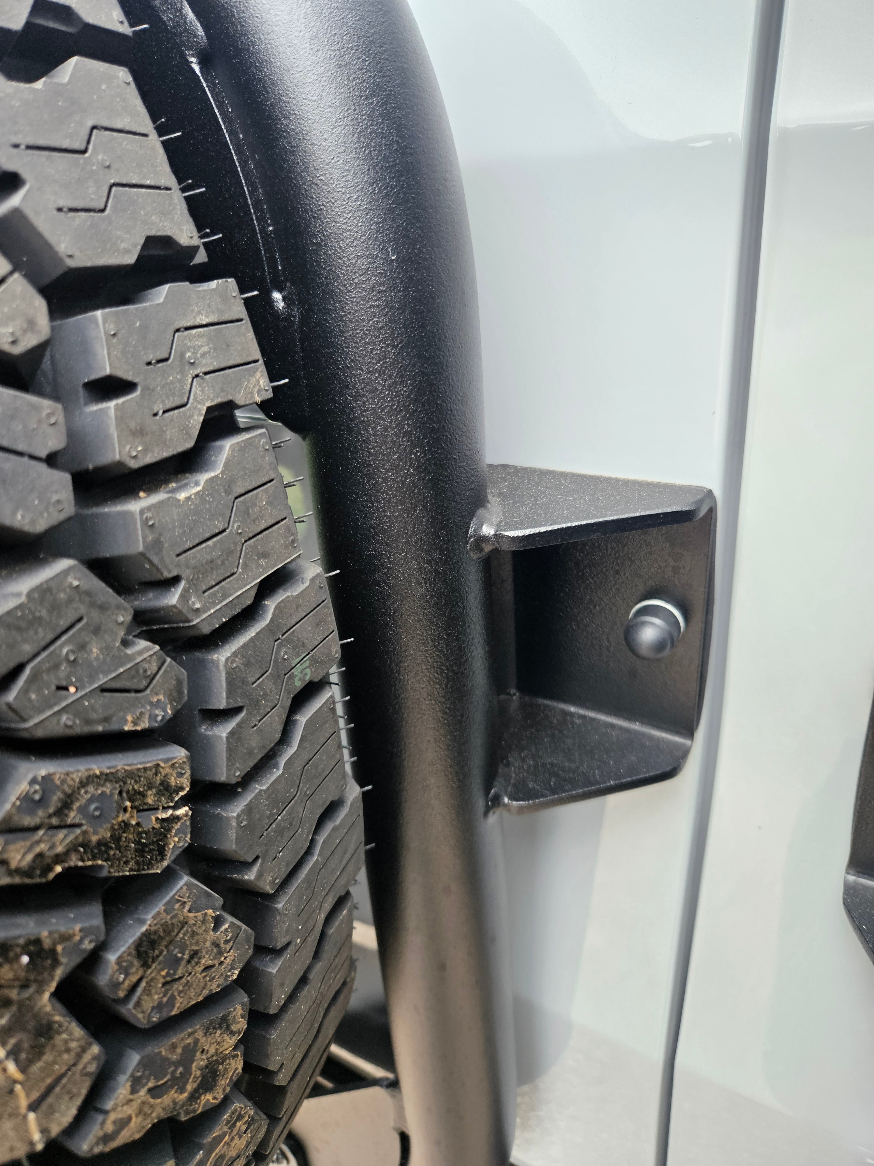 2025 Design Rover Vans Tire Carrier & Ladder Combo for Ford Transit