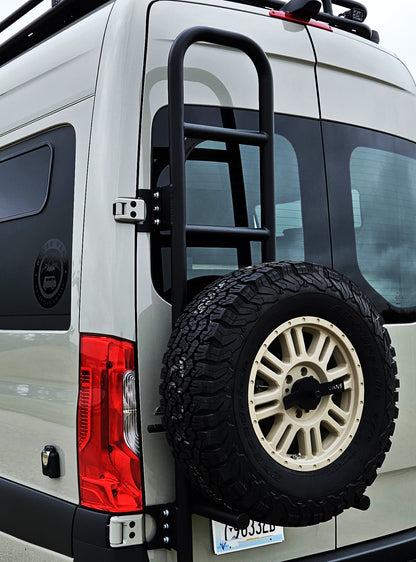 Rover Vans Tire Carrier & Ladder Combo for Sprinter