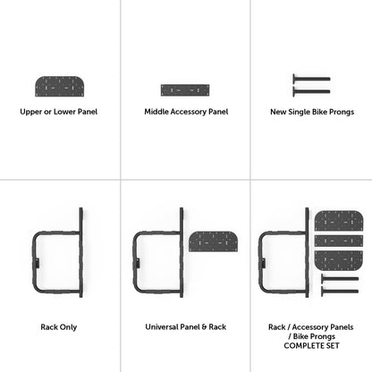 Rover Vans Accessory Rack Passenger Side for Ford Transit