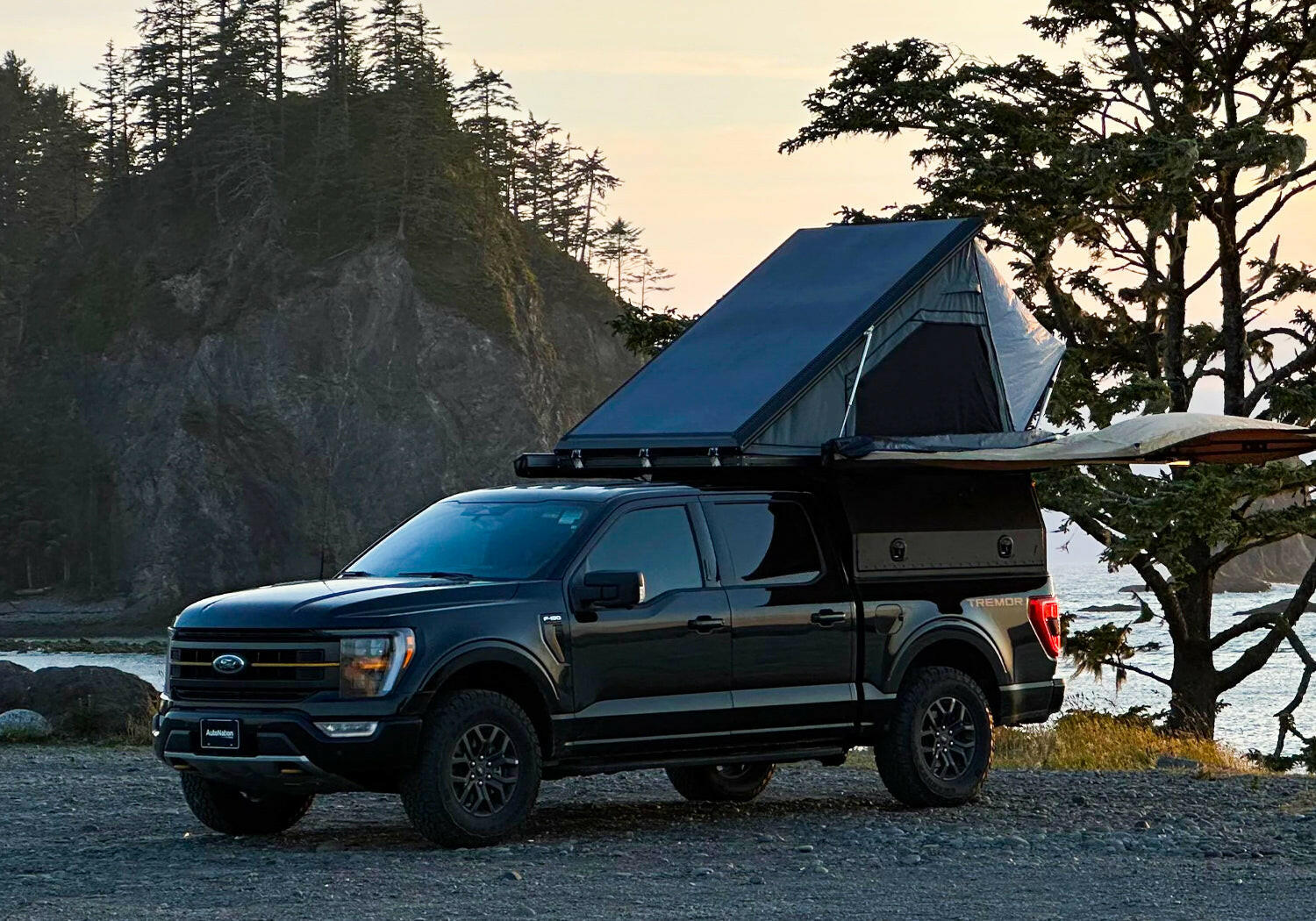 Dirtbox Canopy Camper – Modular Truck Camper Shell / Topper for Mid-Size & Full-Size Trucks (Tacoma, Tundra, F-150, Quatermaster, Ram, Silverado)
