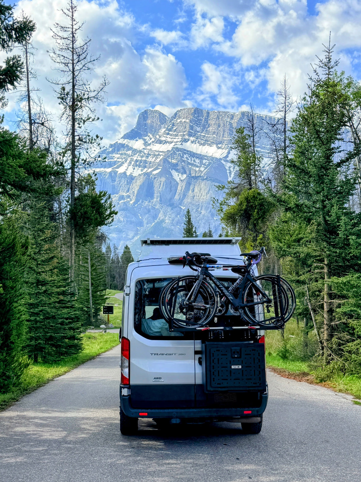 Rover Vans FIT Double Bike Prongs | Rear Door Bike Rack Mounts