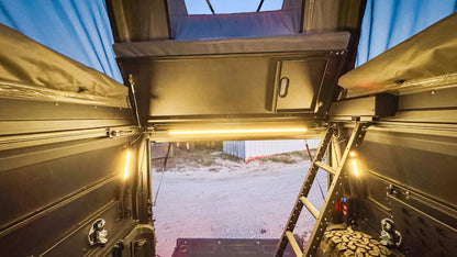 Dirtbox Canopy Camper – Modular Truck Camper Shell / Topper for Mid-Size & Full-Size Trucks (Tacoma, Tundra, F-150, Quatermaster, Ram, Silverado)
