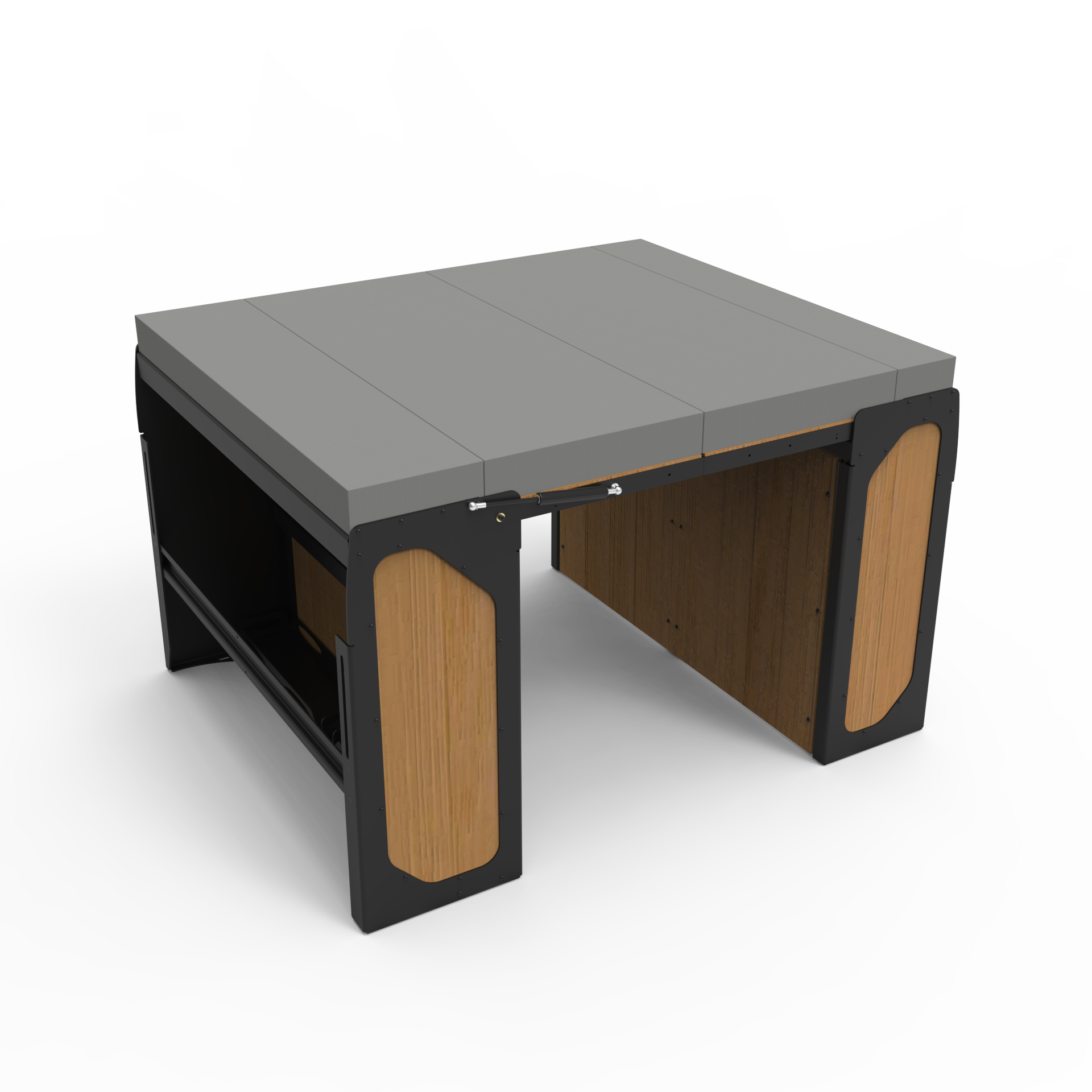 New! - Rover Garage System - Ultimate 3-in-1 Bed/Desk/Storage