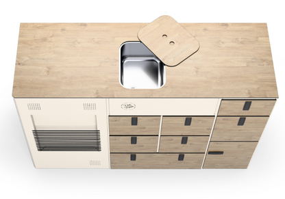 Countertop for Moon Solid Kitchen Model 1