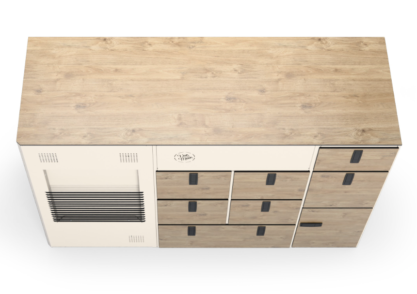 Countertop for Moon Solid Kitchen Model 1