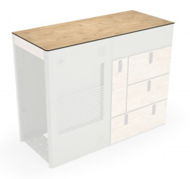 Countertop for Moon Kitchen Solid Model 3