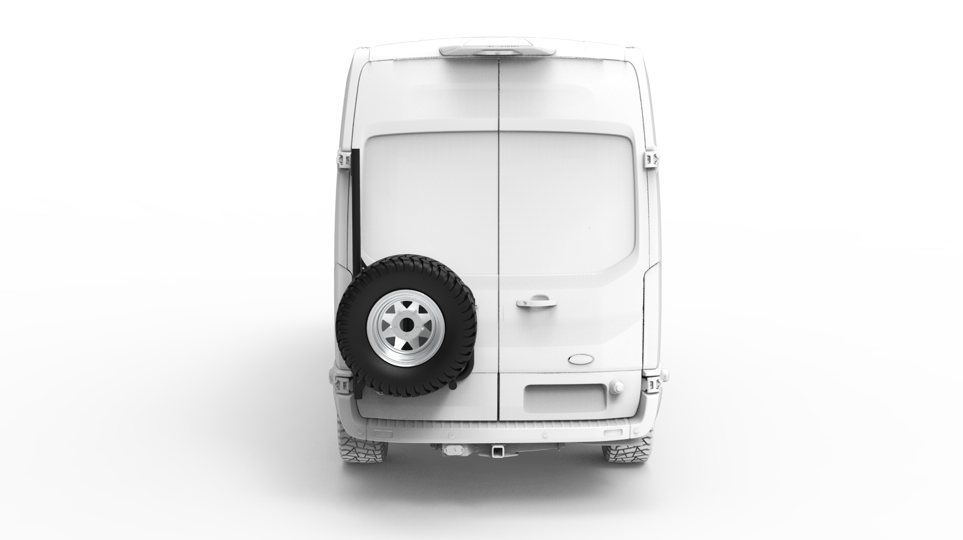 Rover Vans Tire Carrier Driver Side for Ford Transit