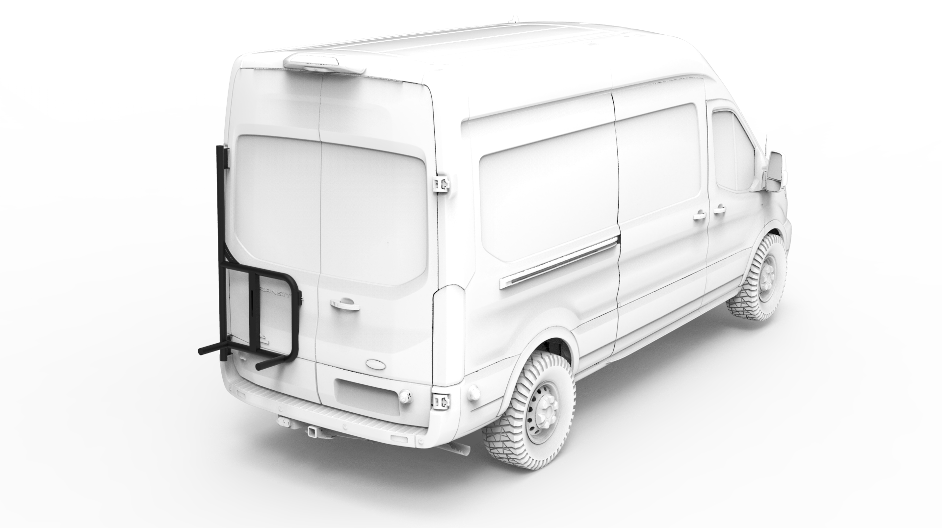 Rover Vans Tire Carrier Driver Side for Ford Transit