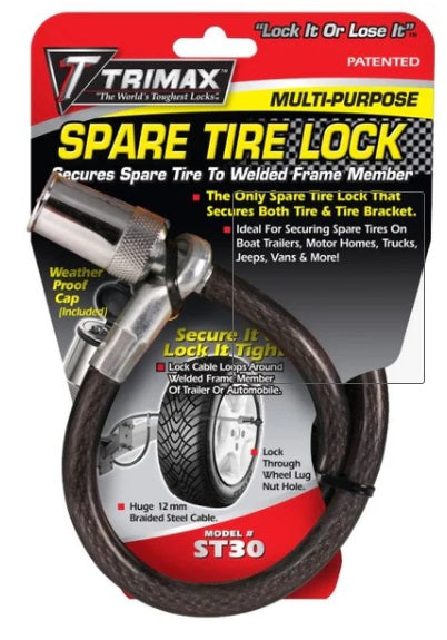 TRIMAX ST30 SPARE TIRE CABLE LOCK