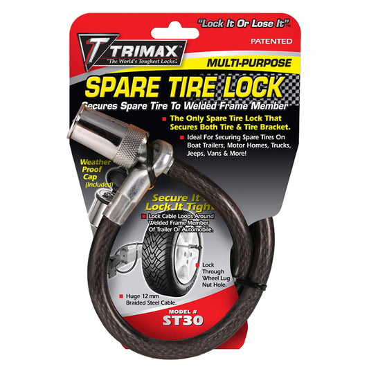 TRIMAX ST30 Spare Tire Cable Lock