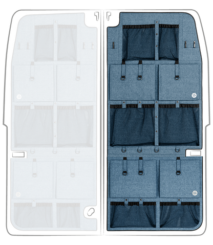 Moon Organizer MAX Ford Transit High roof
